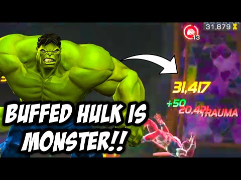 MCOC - BUFFED HULK IS MONSTER - BUGGED? | MARVEL CONTEST OF CHAMPIONS