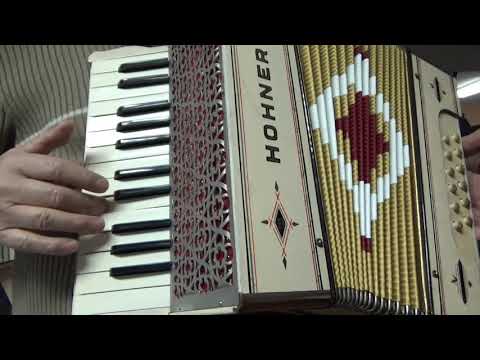 M Hohner 12 bass piano accordion