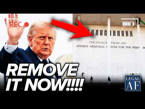 FURIOUS Judge RIPS Trump’s NAME OFF Kennedy Center!!!