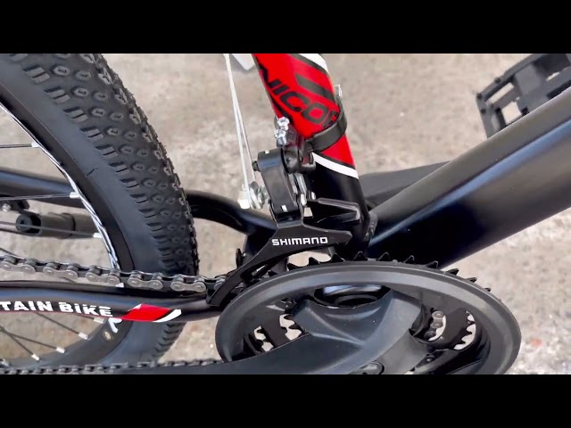 Велосипед Smart rider 24 Чорно-червоний