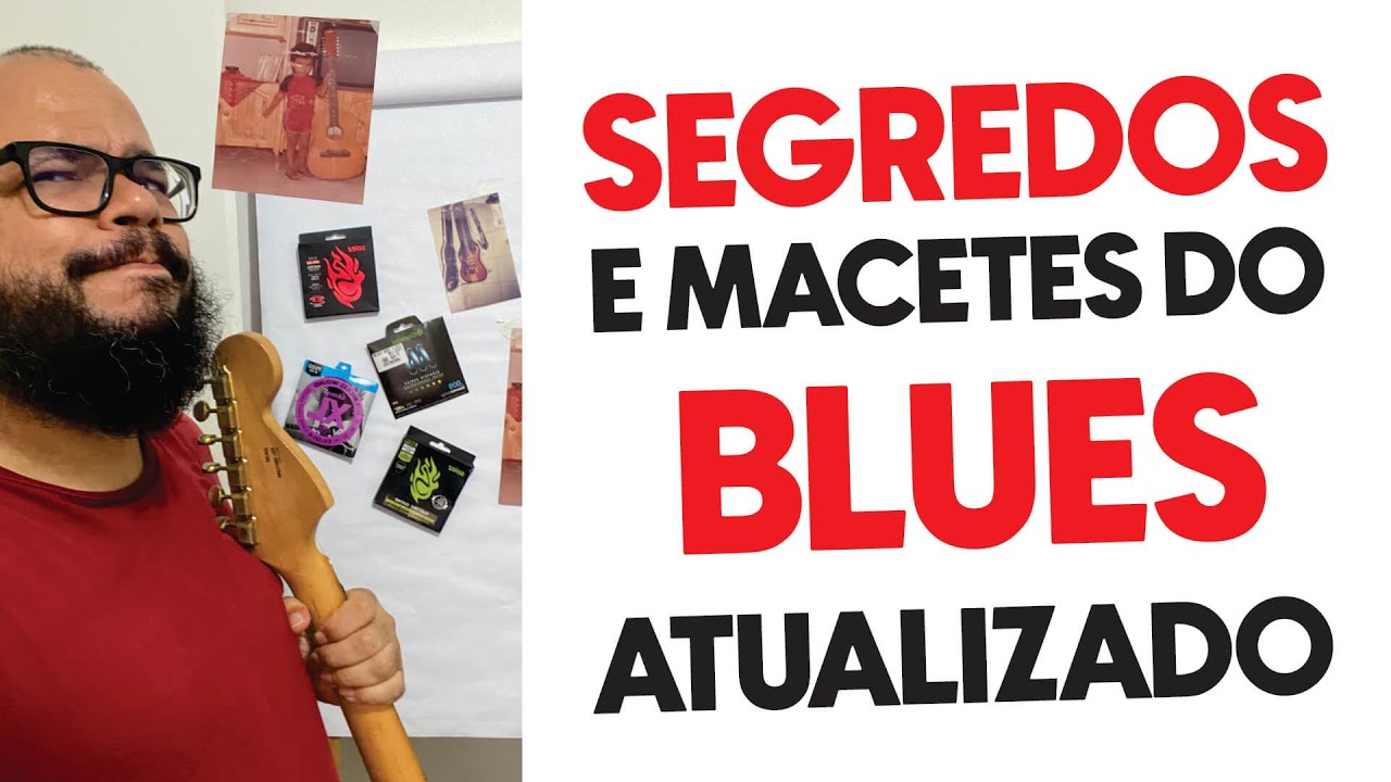 🤠 SAIA TOCANDO LICKS DE BLUES SOZINHO DEPOIS DESTE VÍDEO!