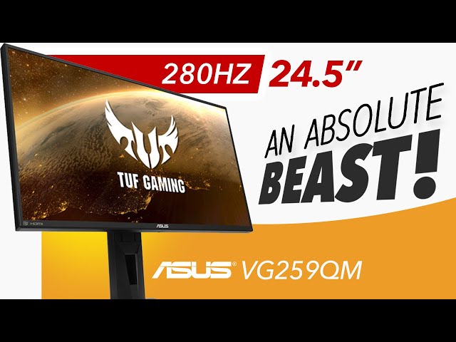 Màn hình ASUS TUF Gaming VG259QM 24.5 inch FHD IPS 280Hz 1ms G-SYNC
