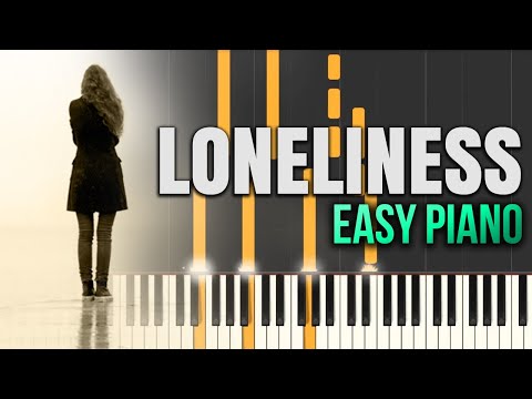 Frederic Bernard - Loneliness [Piano Tutorial] (Synthesia)
