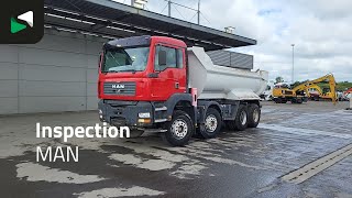 شاحنة قلابة MAN TGA 35.D28 8X4 15m3 tipper Steel suspension Big-Axle Manual Euro | صورة 4 - Autoline