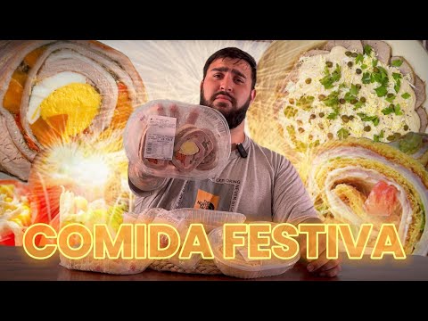 TESTING SUPERMARKET CHRISTMAS FOOD