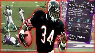 Walter Payton Is The BEST Back With No Abilities! Game Changing Plays! (Madden Ultimate Team)