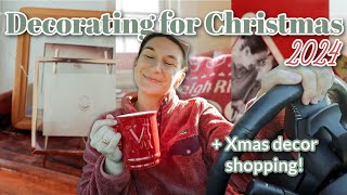 DECORATING FOR CHRISTMAS 2024 🎄 | First Christmas With Our 1 Year Old 🥹 Homegoods Christmas Haul!