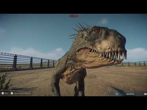 Jurassic World Evolution 2 Scorpius rex vs qianzhousaurus