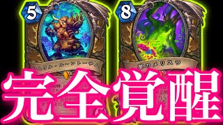 自然呪文とパワーカード山盛り入れて鼓舞ドルイド完全覚醒させたらガチでクソ強すぎた【ハースストーン/Hearthstone】