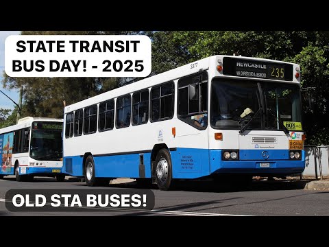 State Transit Authority Bus Day! - 2025 | Bus Vlog #72