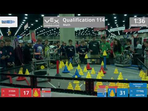 2018 VRC Math Q114 - 3159A 1718A vs 77788J 48327M - 54 to 71