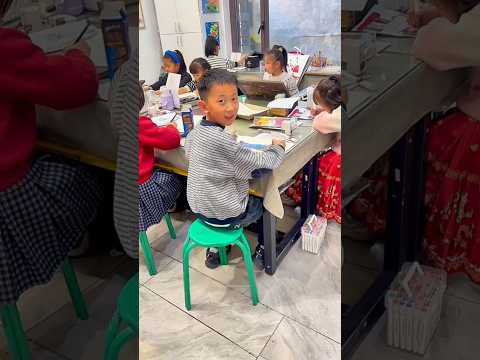 She Praised His Drawing… Until She Touched It!