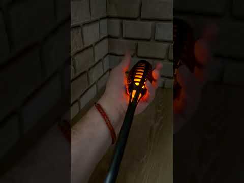 Садовий LED-ліхтар факел