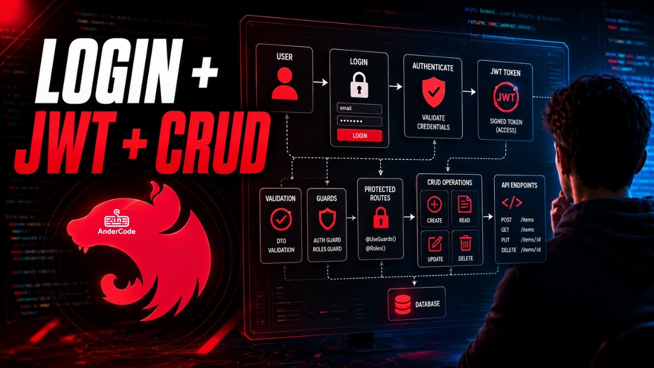 Diseñando el Flujo de una API NestJS con Login, JWT y CRUD
