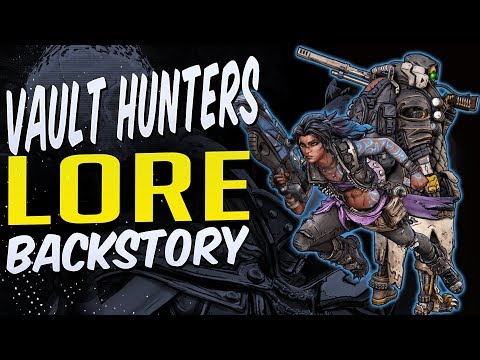 Borderlands 3 LORE INFO of NEW VAULT HUNTERS BACKSTORY and ALL CLASSMODS