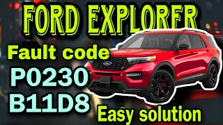 Código b11d8 Ford Interpretación