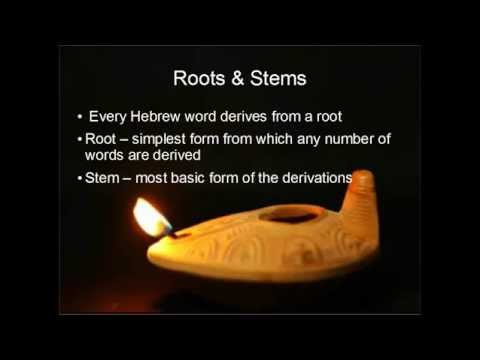 BIB2113 Introduction to Biblical Languages  Lecture 10