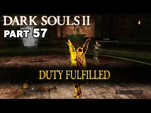 Let's play DARK SOULS 2 (Blind) #57 Coop, Spending Souls, Back to Gutter