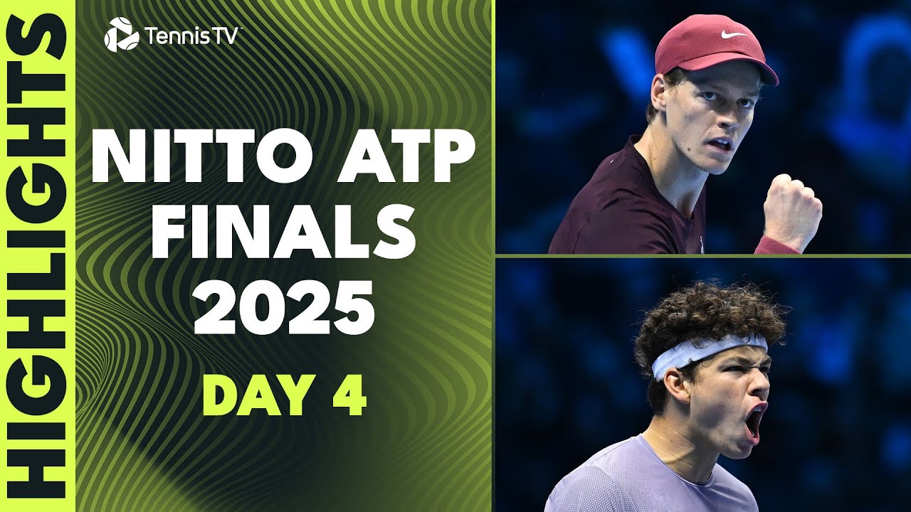 Nitto ATP Finals 2025 Day 4