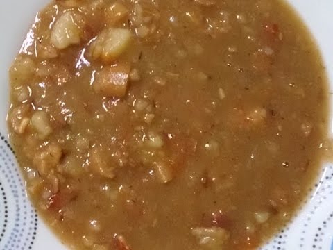 RECEITA: SOPA DE PINHÃO CURITIBANA