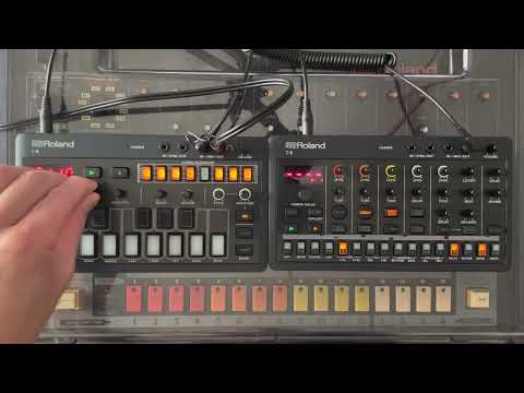 Roland AIRA Compact T-8 + J-6 : First Jam