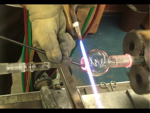 Finishing A Bump Trap (Scientific Glassblowing)