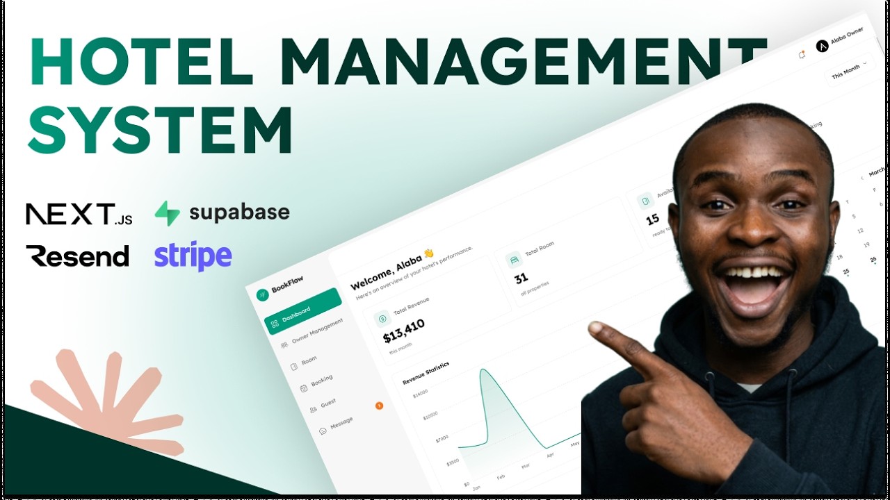 I Built a Complete Hotel Booking & Management System