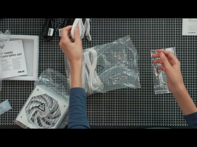 Vídeo relacionado con ASUS TUF Gaming 1000W Gold White Edition - Fuente de alimentación Totalmente Modular, 80+ Gold, componentes de Grado Militar, Doble rodamiento de Bolas, Ventilador Axial-Tech, Revestimiento de PCB