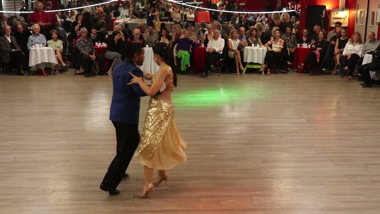 Milonga, Florencia Labiano & Gustavo Chaile, 16-12-2023   Milonga Le Bandoneon, Antibes.