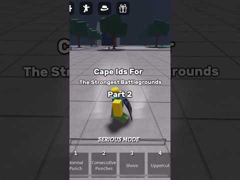 Cape Ids For The Strongest Battlegrounds Part 2 (Must Have VIP)#tsbg #tsb #thestrongestbattlegrounds