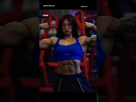GIRLS AURA 😈 BODYBUILDER AURA 😍 WOMEN BICEPS 💪#gym #girls #motivation #trending #shorts #video#fyp
