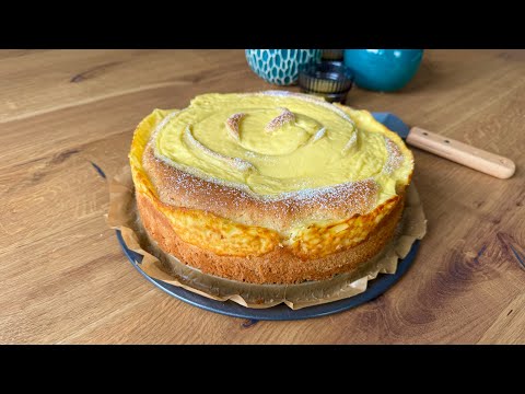 Vanilla pudding cake, incredibly delicious 😋