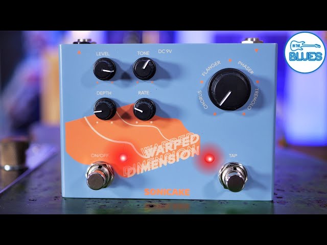 Vídeo relacionado con SONICAKE Pedal de efectos de guitarra de modulación 4 modos de Chorus, Flanger, Phaser y Tremolo Digital Warped Dimension