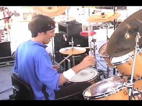 Jason Worrell-  Jeff Hunt Band - Drum solo at Festival