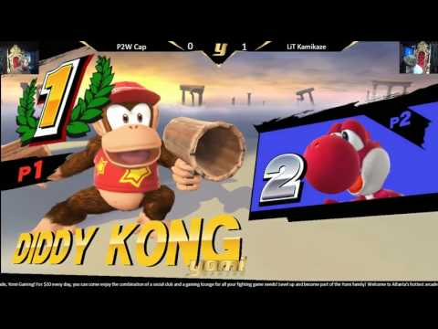 (6/3/16) Winner's R4: P2W Cap vs. LiT Kamikaze - Smash Wii-U Singles