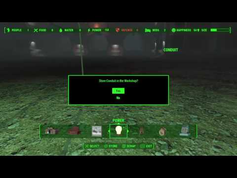 Fallout 4 Vault 88 Hiding Conduit Line