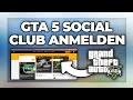GTA 5 beim Social Club anmelden (PC, PS5, PS4, xBox) - Tutorial