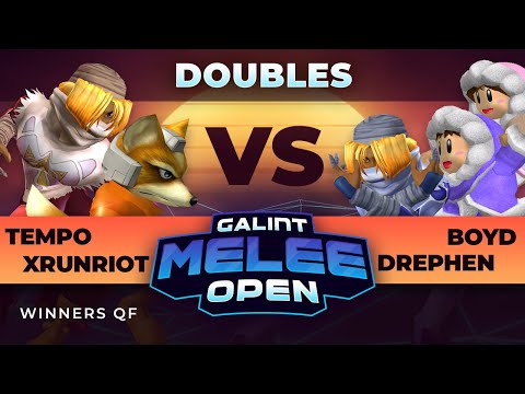 Tempo / XRunRiot vs Drephen / Boyd - Doubles Top 8 Qualifier - Galint Melee Open: Summer Edition