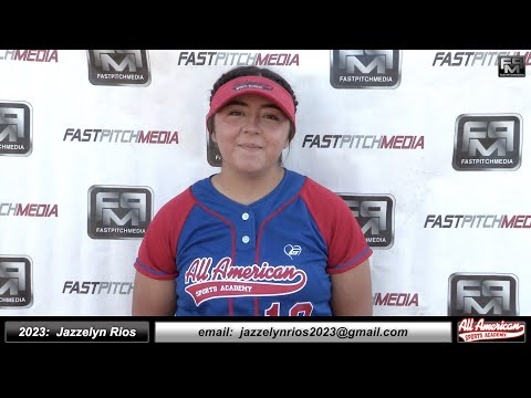 2023 Jazzelyn Rios - committed Haskell university Strong Hitting First Base & Third Base