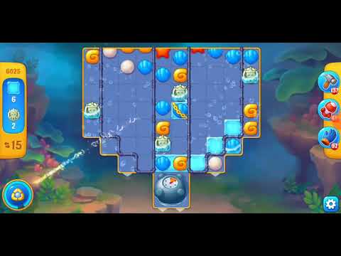 Fishdom. 6025 level no boosters and diamonds