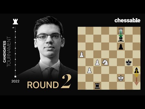 RECAP Round 2 - 2022 Candidates Tournament (ALL GAMES)