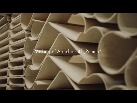 See the Making of the Iconic Artek 41 Paimio Armchair Designed by Alvar Aalto