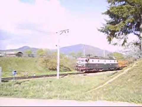 Tren marfar Cosna, la 13 km de Vatra Dornei