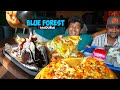 Butter Chicken Burger and Cheesy Pizza at Blue Forest Café, Madurai -  Irfan's View