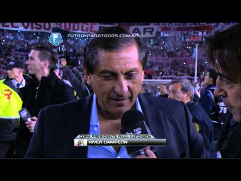 "Es un premio al trabajo". River 5 - Quilmes 0. Fecha 19. Torneo Final 2014. FPT