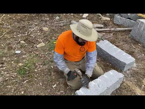 Dressing Granite: Trimming off drill marks and more