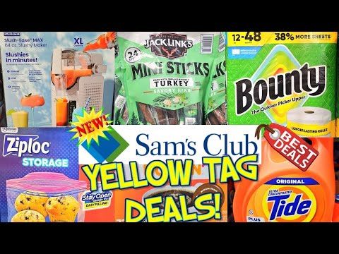 INSANE Sam’s Club Yellow Tag Grocery Savings 😱