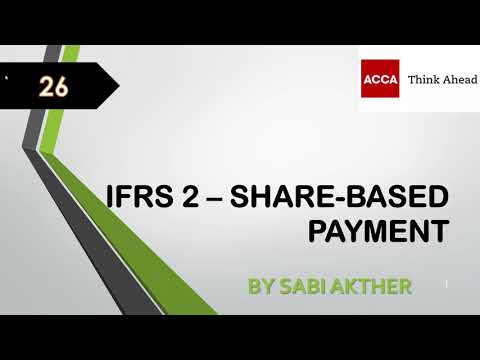 ACCA I Strategic Business Reporting (SBR) I IFRS 2 - Share-based Payment -SBR Lecture 26