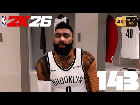 NBA 2K26 =My Career= [PC] (4K) EP143 {2nd Year} {Key Game} {Sixers @ Nets}