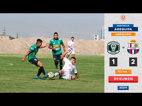 SPORTIVO HURACAN vs REAL CATÓLICA (1-2) | RESUMEN Etapa Provincial AREQUIPA | Copa Perú 2024